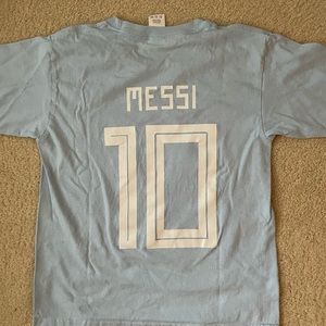 Messi Argentina Shirt for Kids